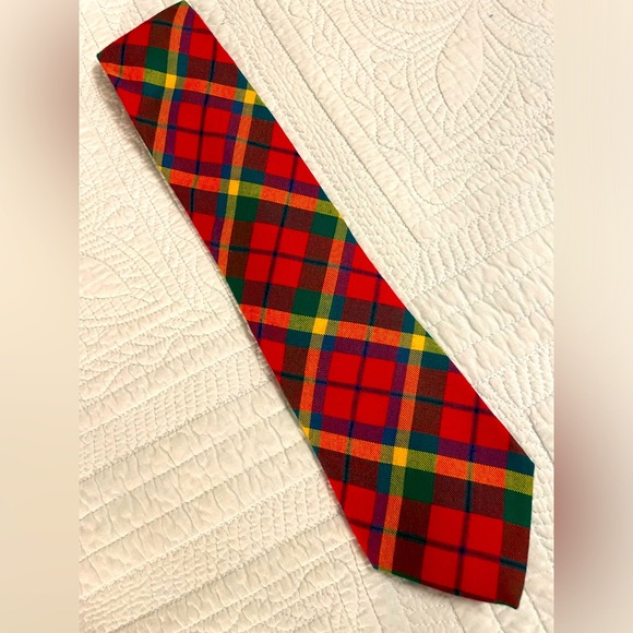 Gap plaid tie - NWOT beautiful - Picture 1 of 5